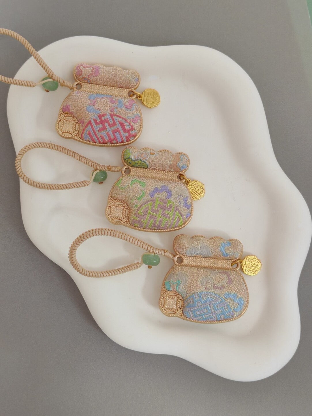 San Duo Charm (Green)