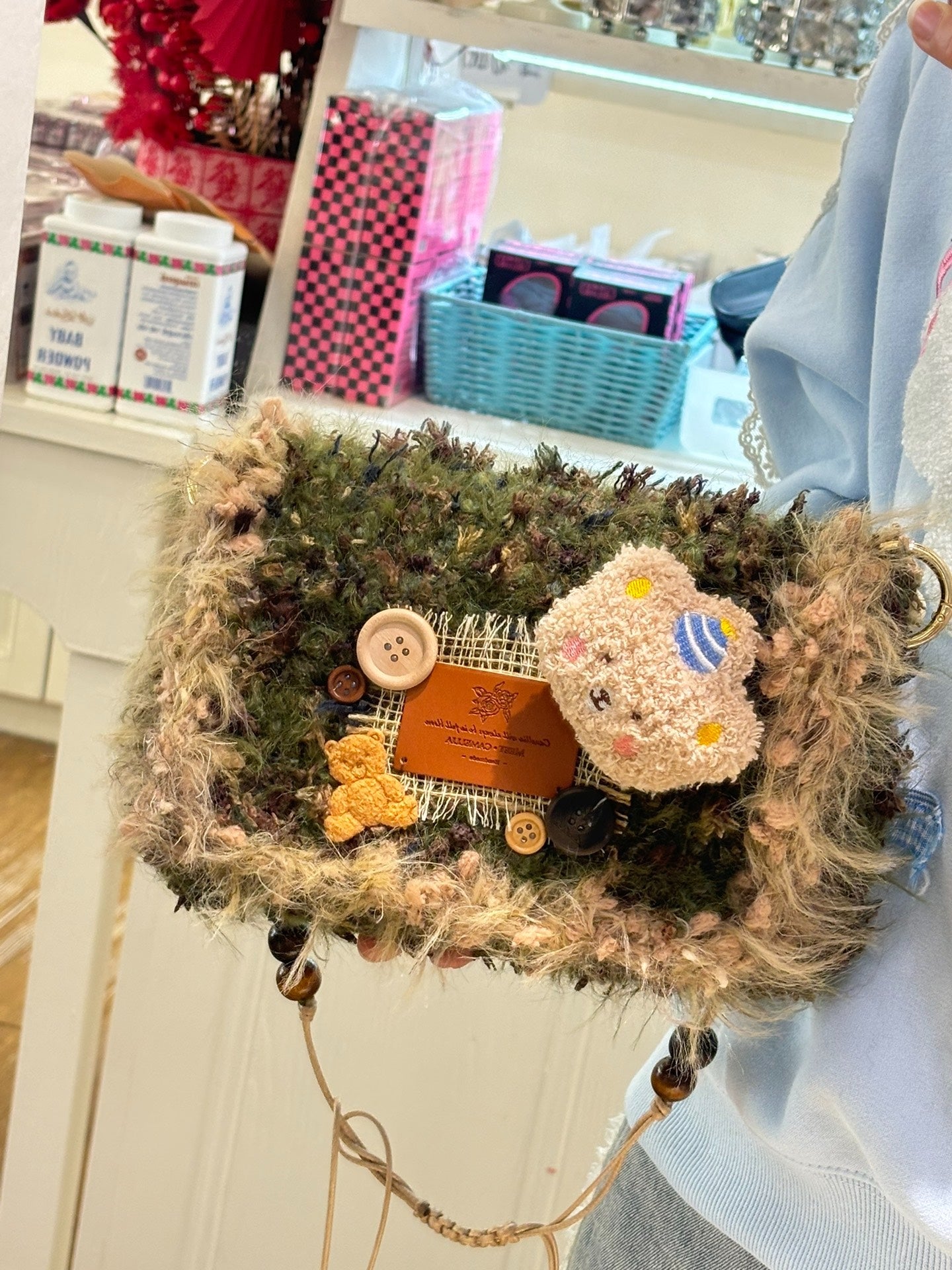 Misty Jungle Crossbody Bag