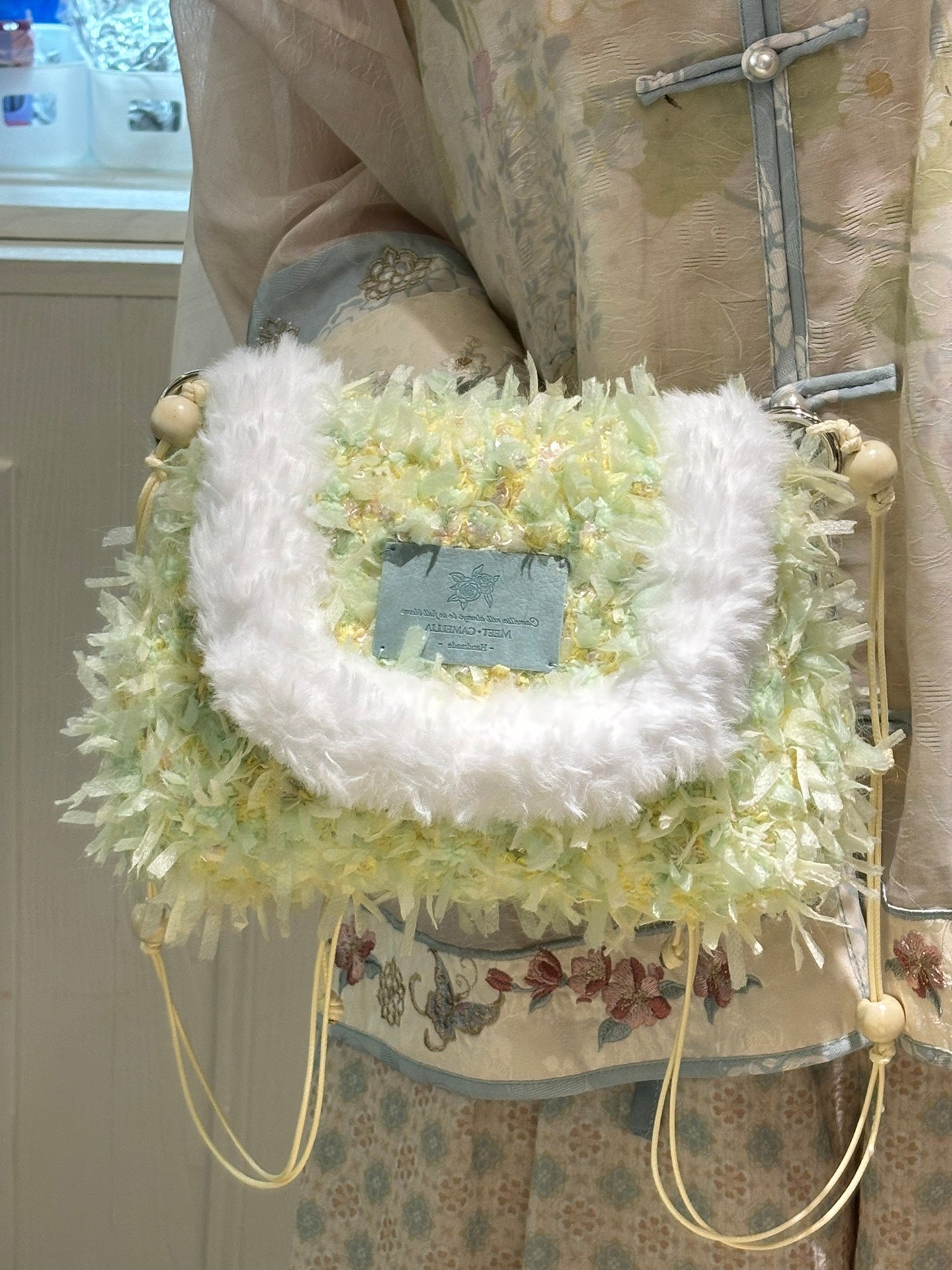 Frosted Osmanthus Crossbody Bag