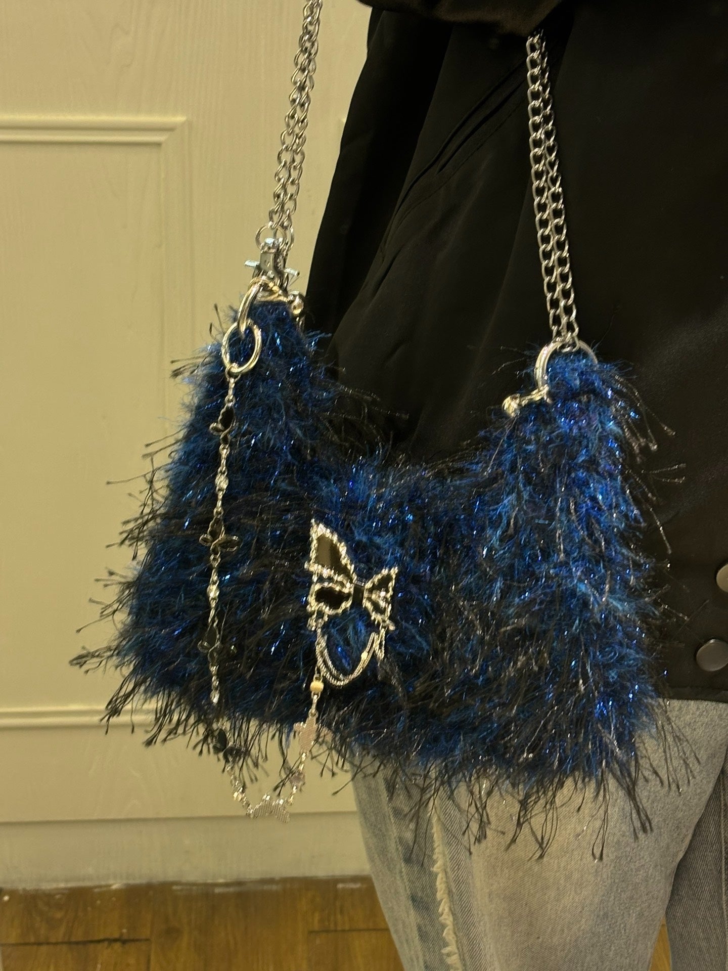 Deep-sea Butterfly Crossbody Bag