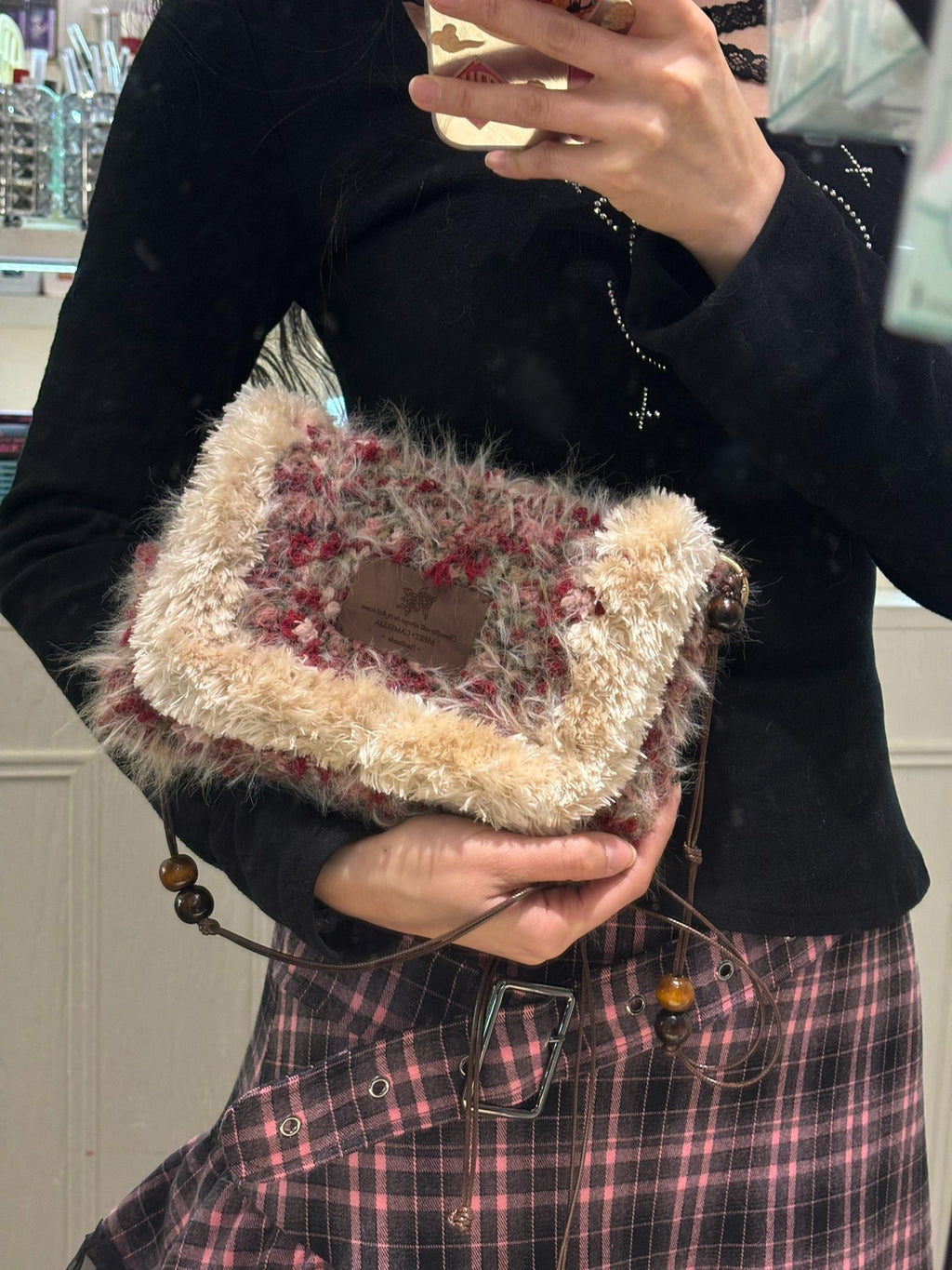 Dried Rose Crossbody Bag