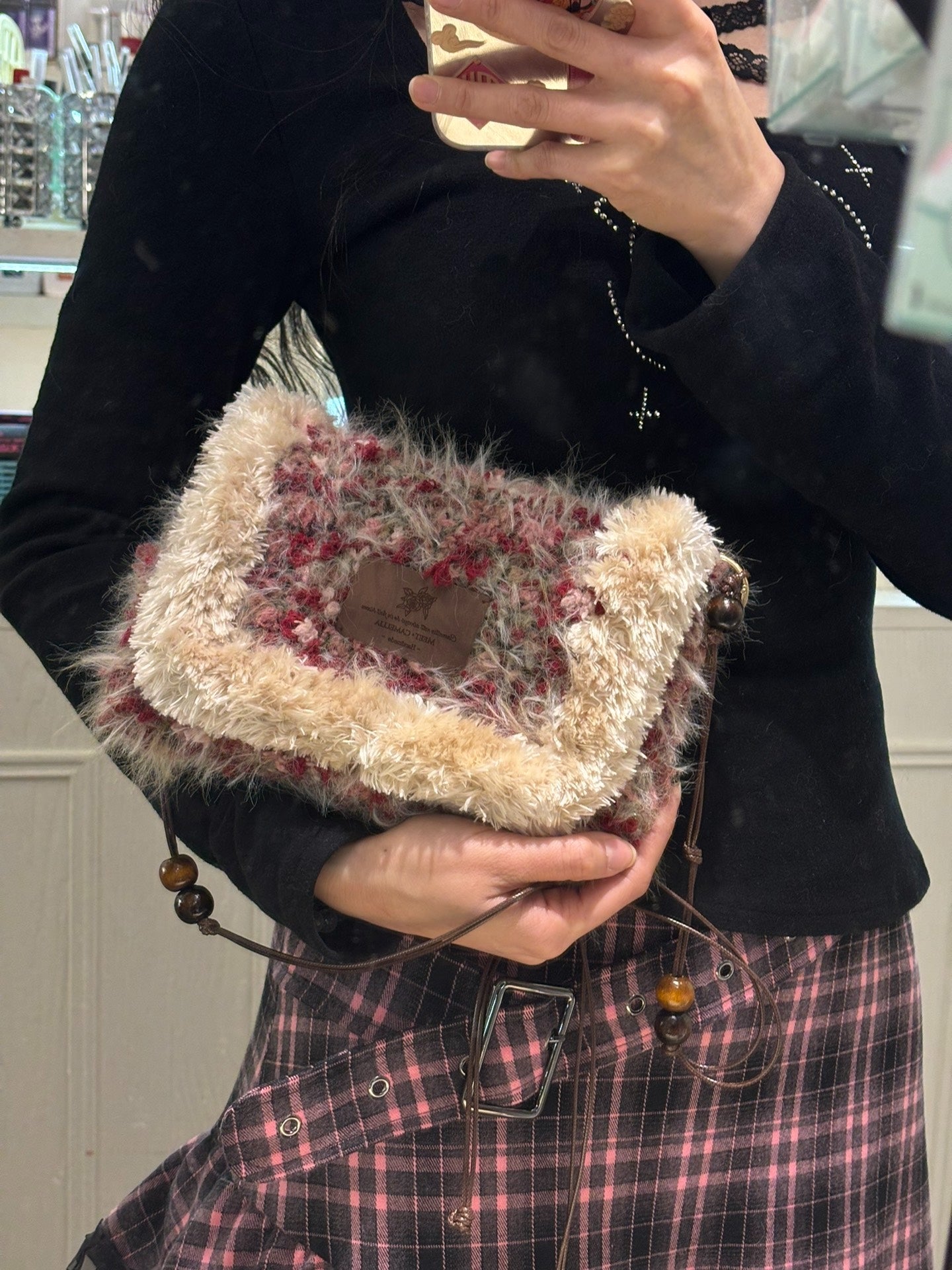 Dried Rose Crossbody Bag