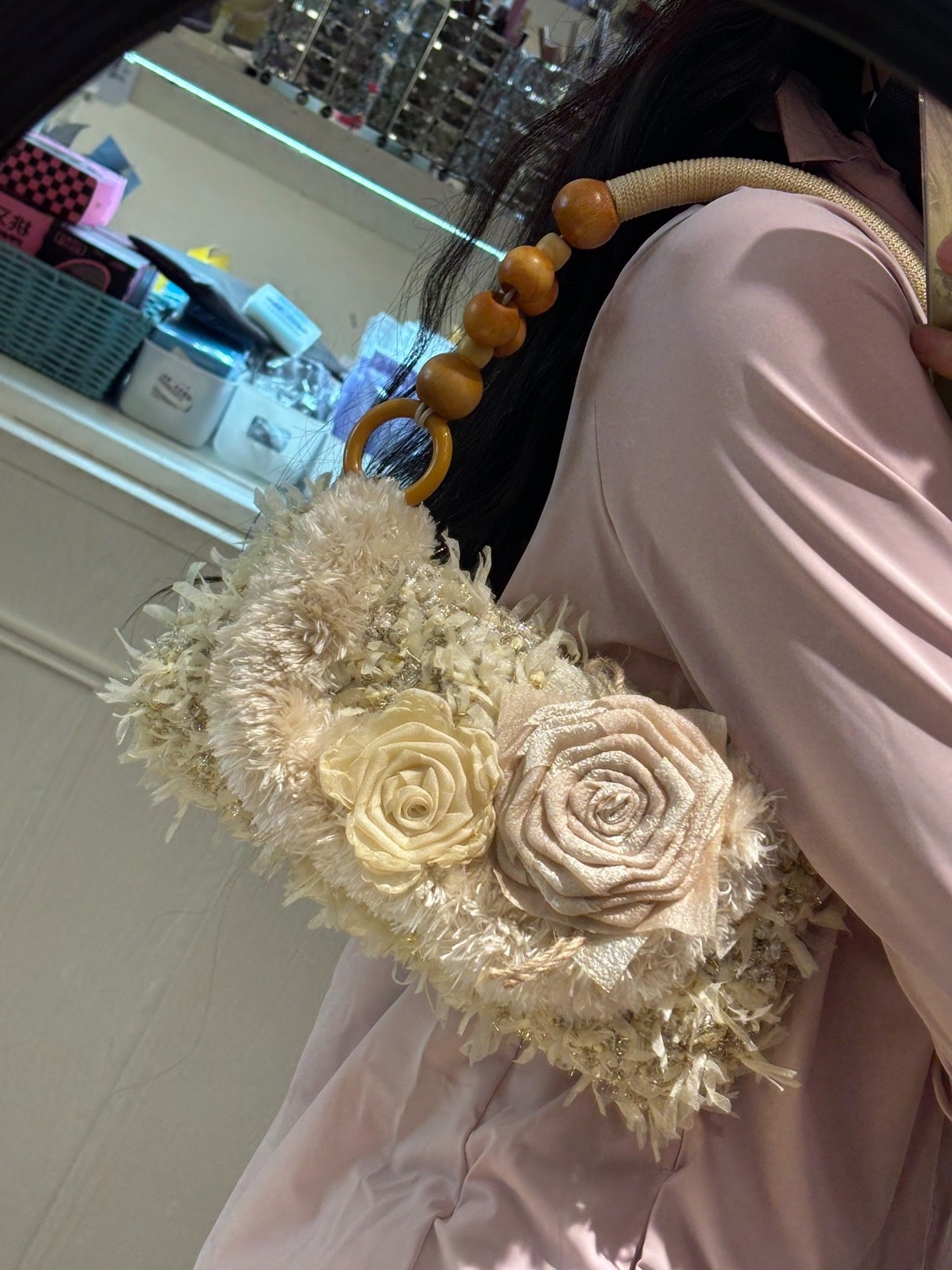 Glorious Rose Crossbody Bag