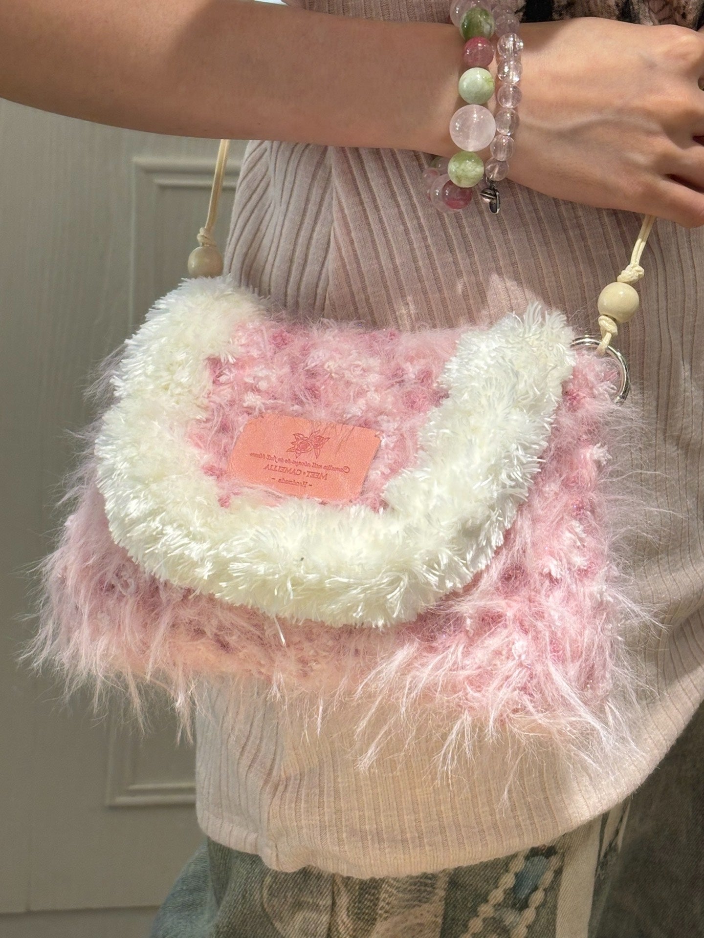 Strawberry Puff Crossbody Bag