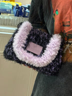 Purple Rosa Crossbody Bag