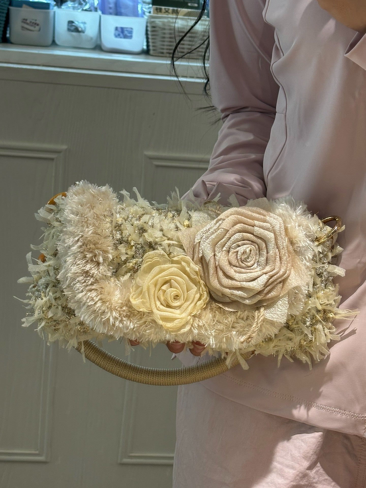 Glorious Rose Crossbody Bag
