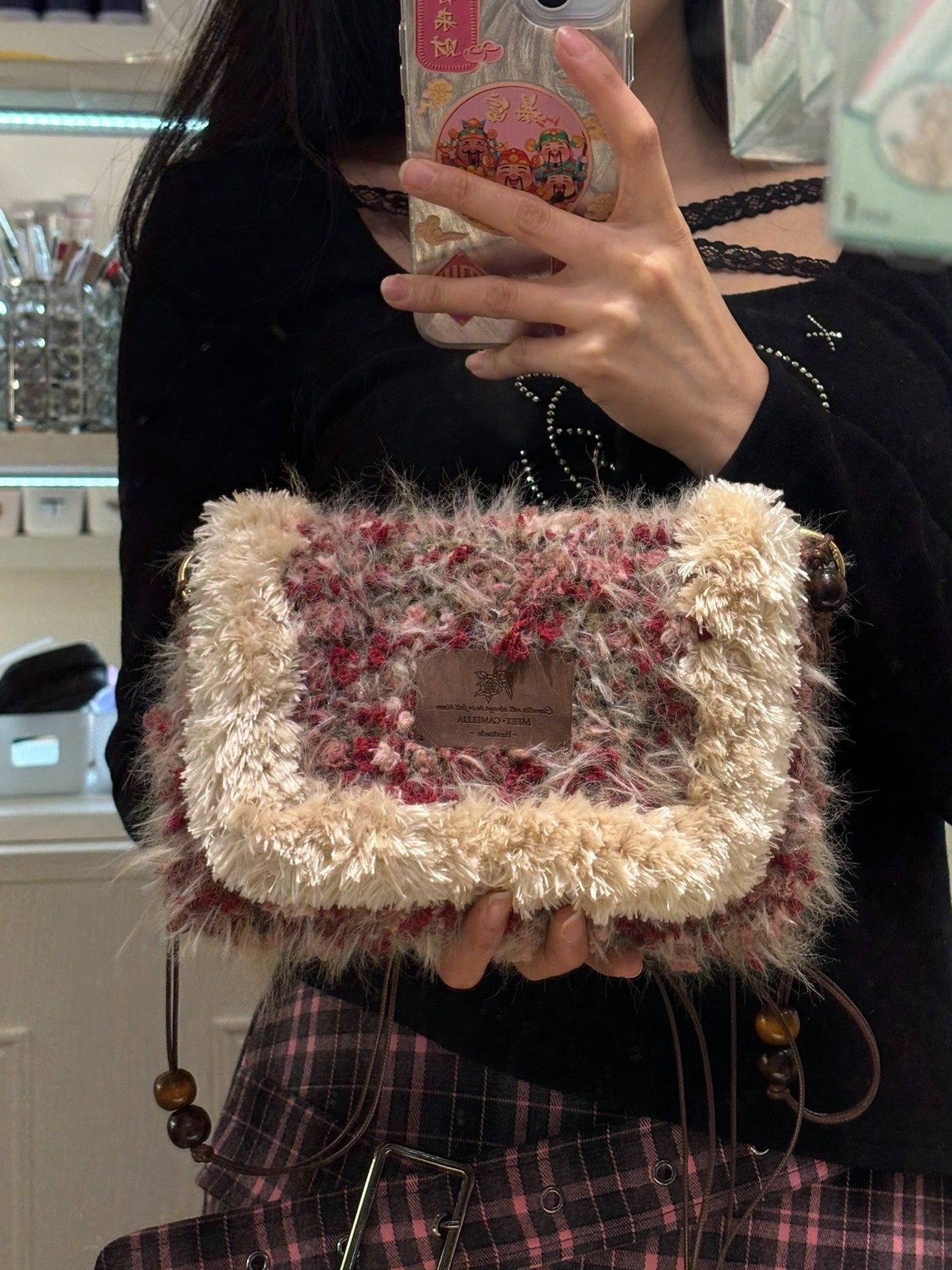 Dried Rose Crossbody Bag