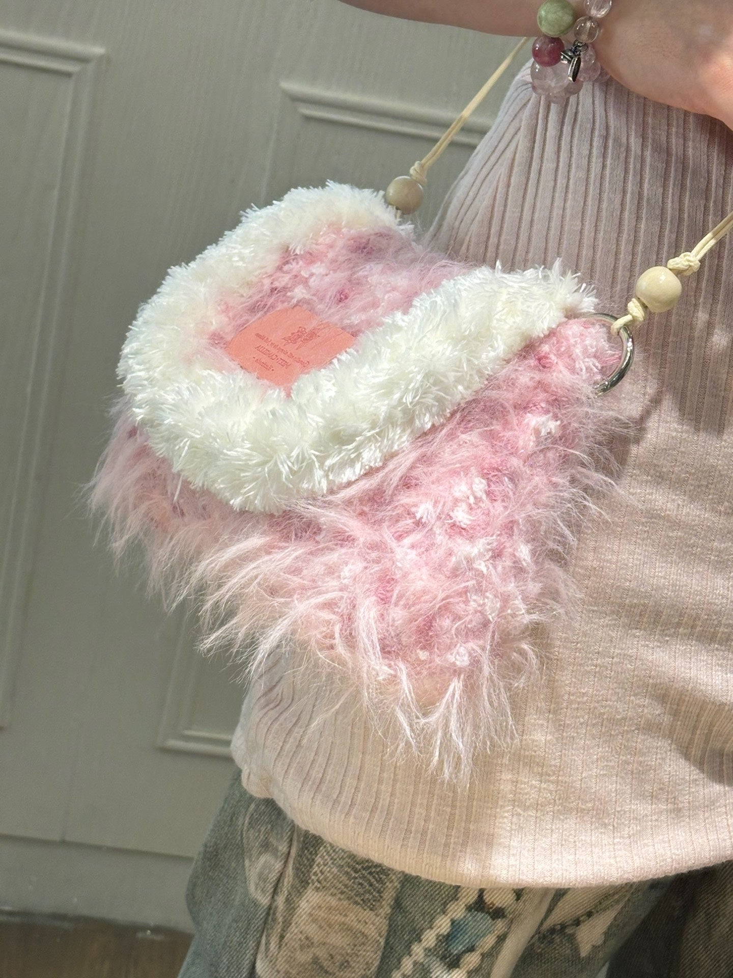 Strawberry Puff Crossbody Bag