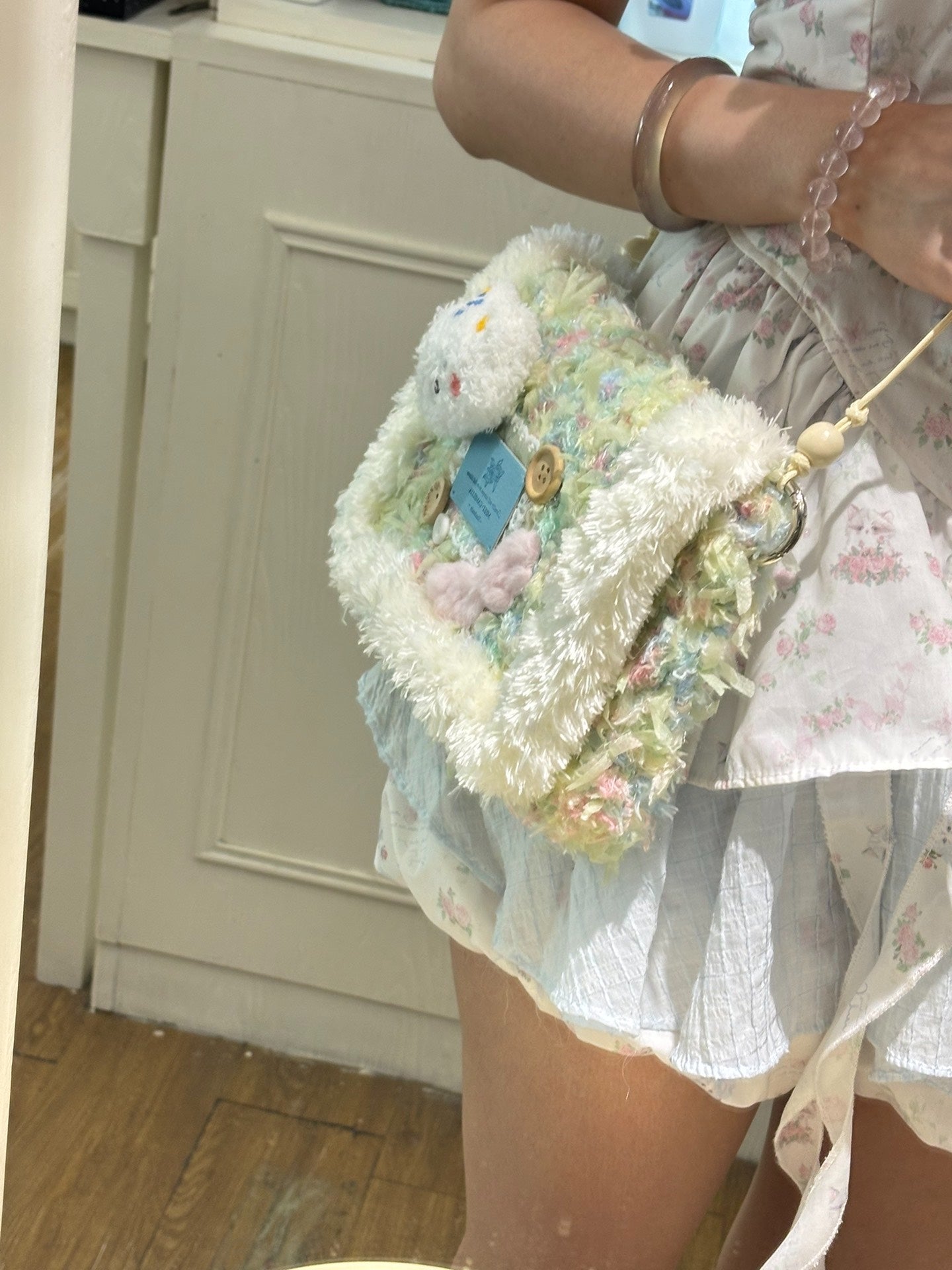Spring Bear Crossbody Bag