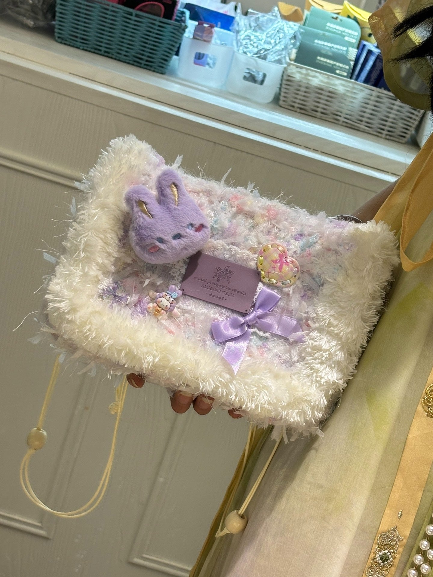 Taro Bunny Crossbody Bag