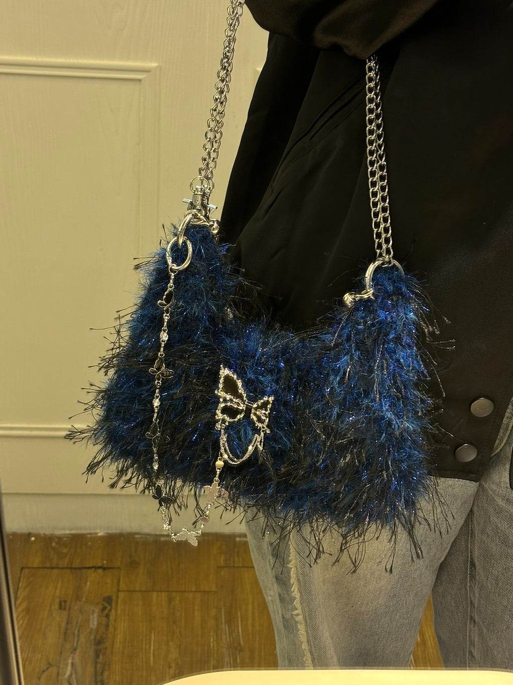 Deep-sea Butterfly Crossbody Bag