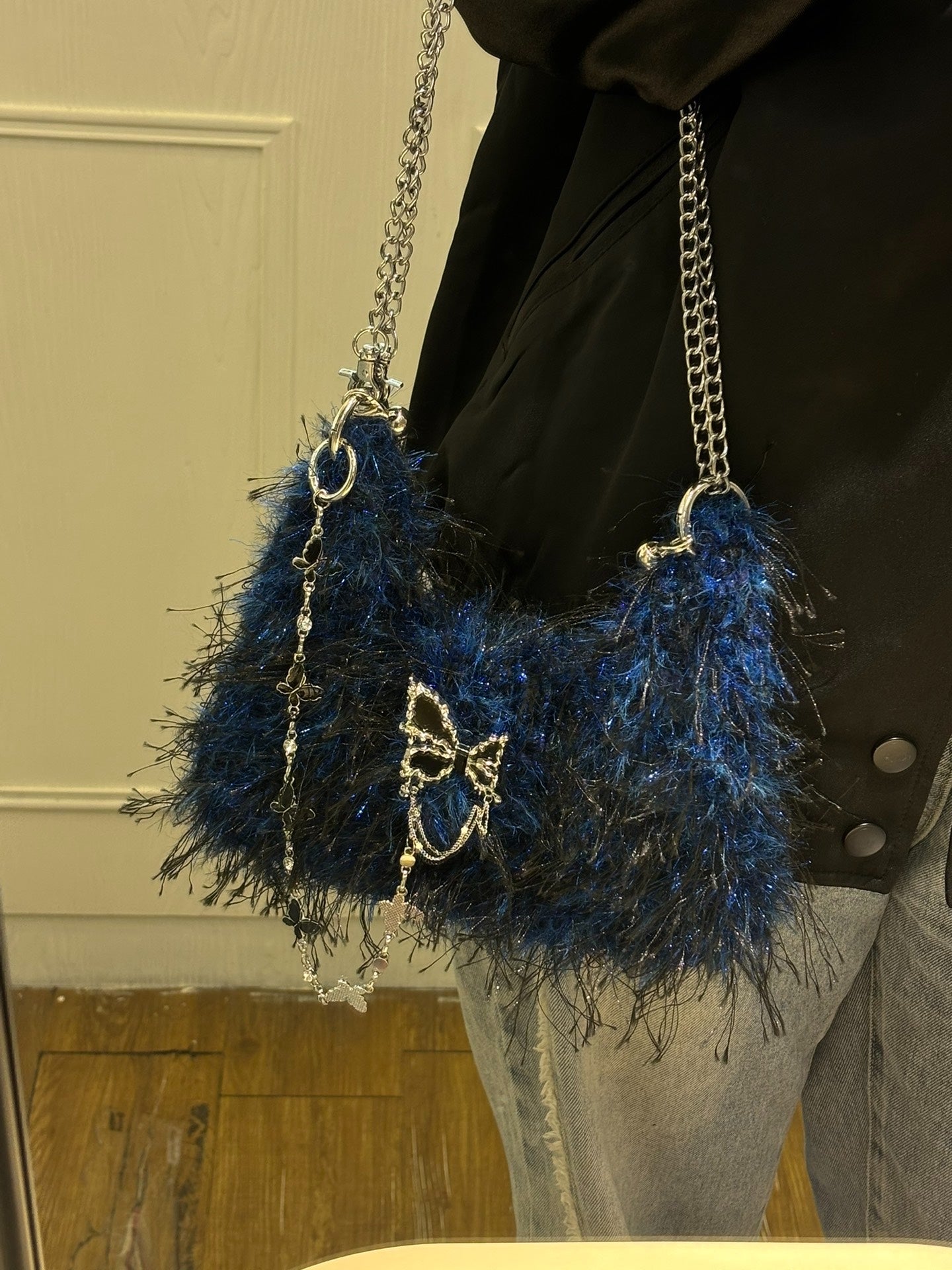 Deep-sea Butterfly Crossbody Bag