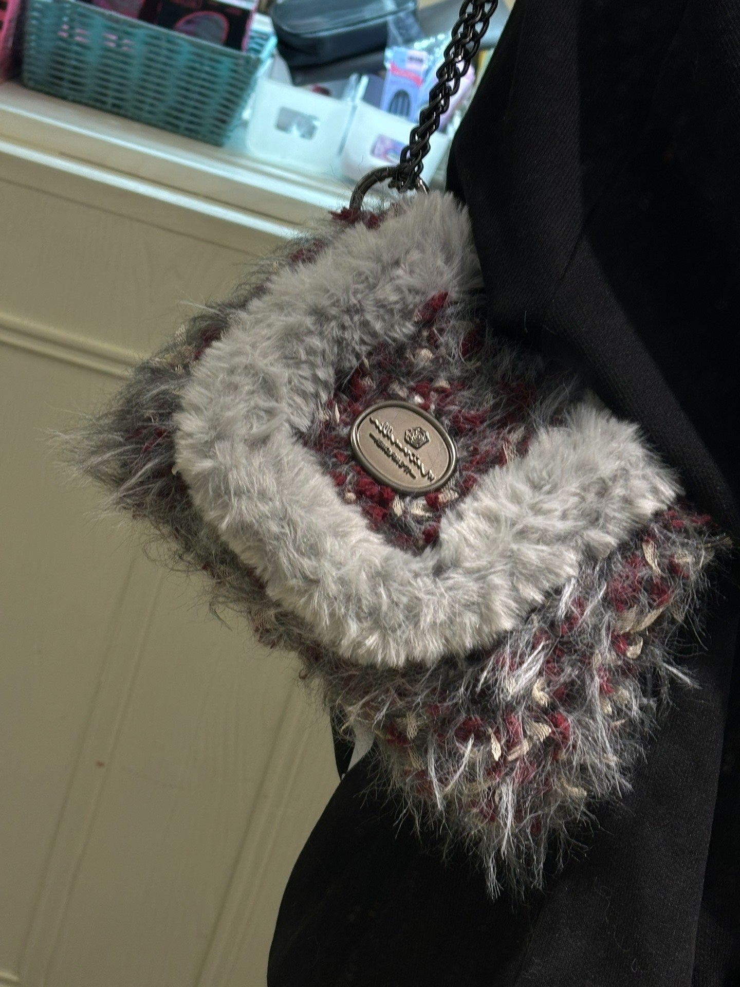 Shadow Rose Crossbody Bag