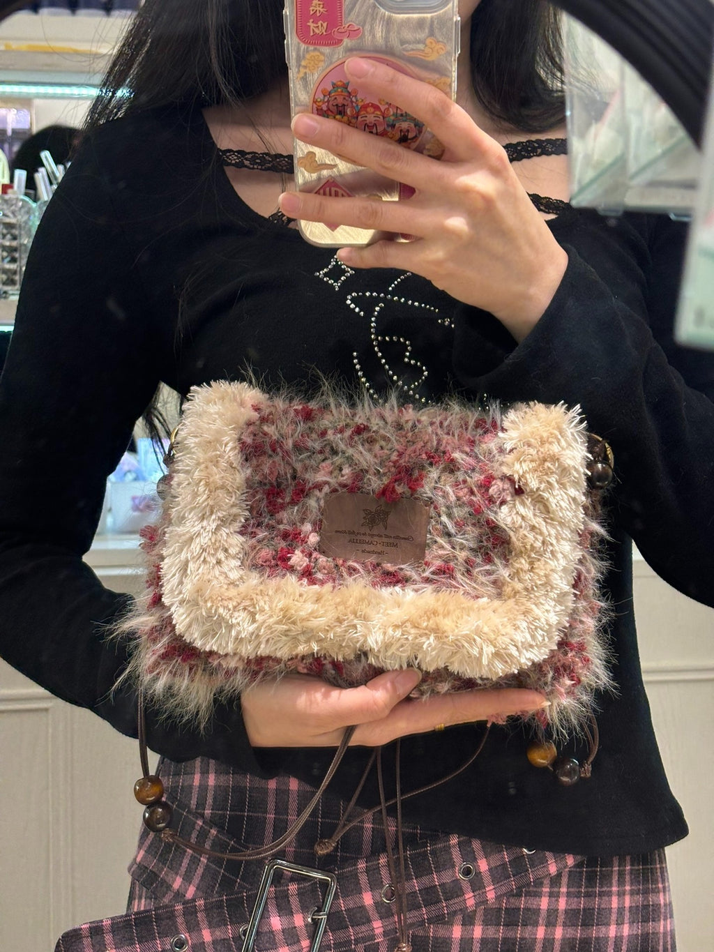Dried Rose Crossbody Bag