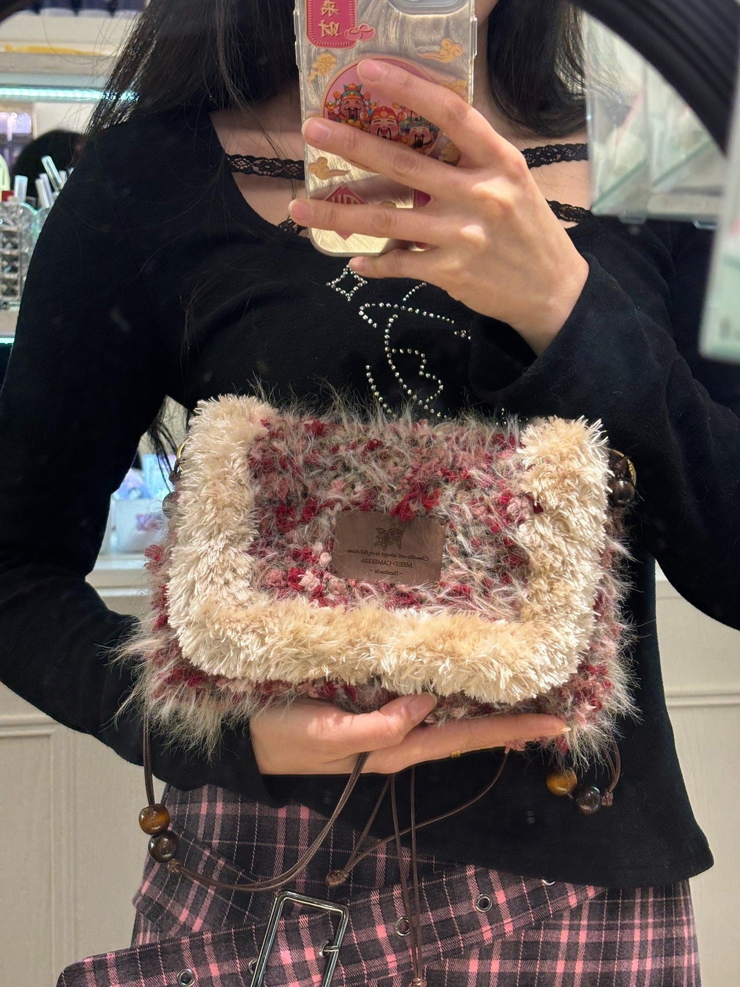 Dried Rose Crossbody Bag