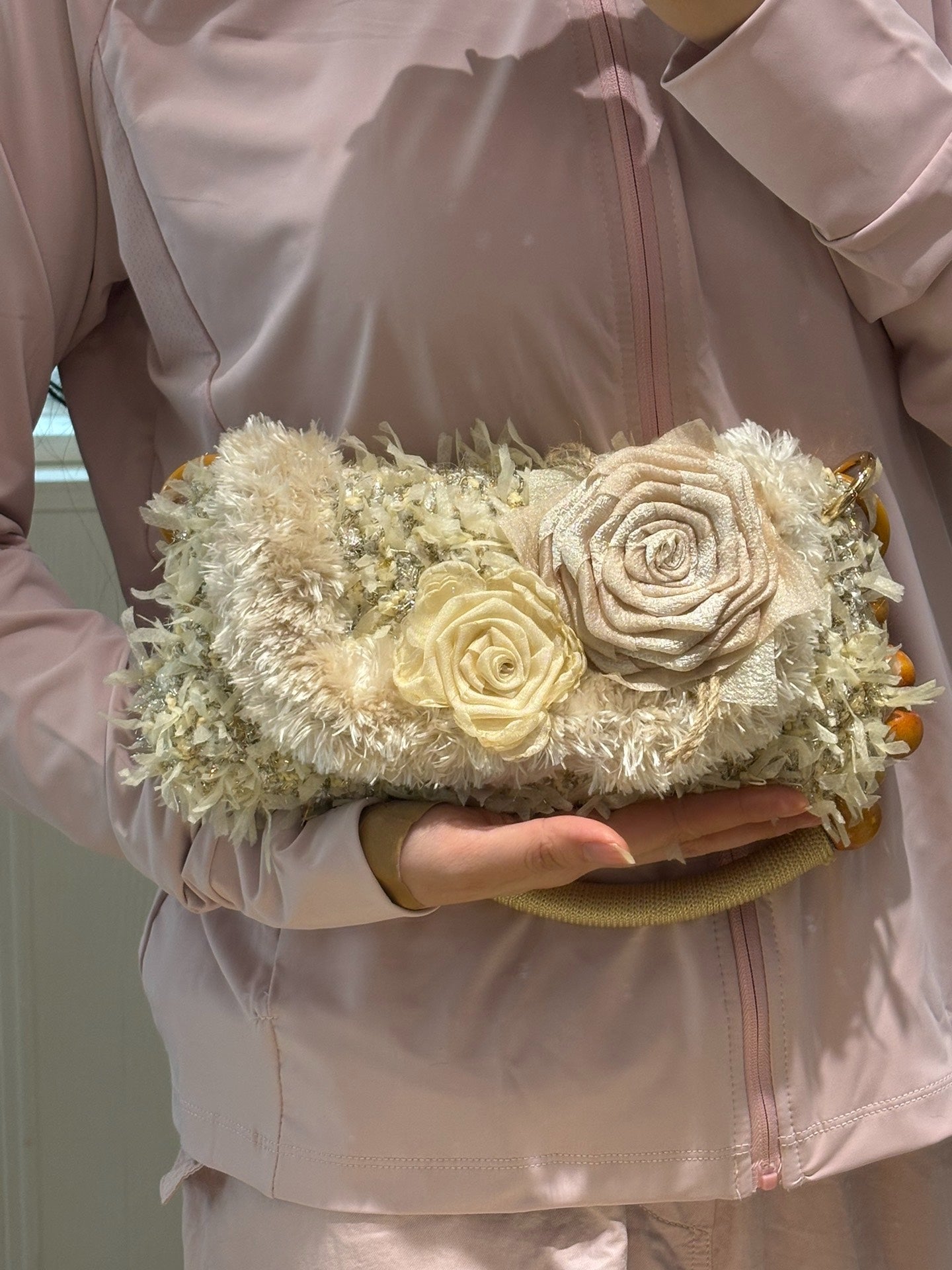 Glorious Rose Crossbody Bag