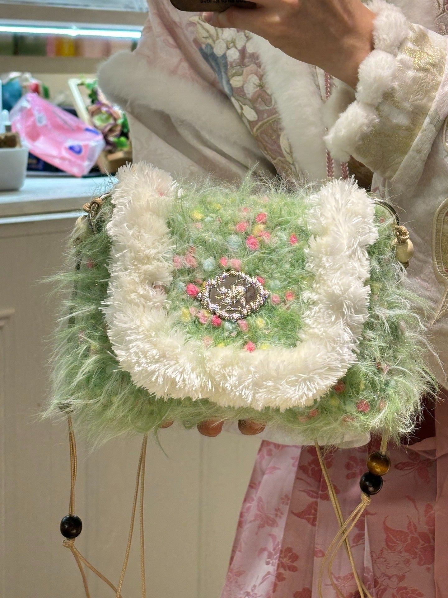 Sprouting Spring Grass Bag