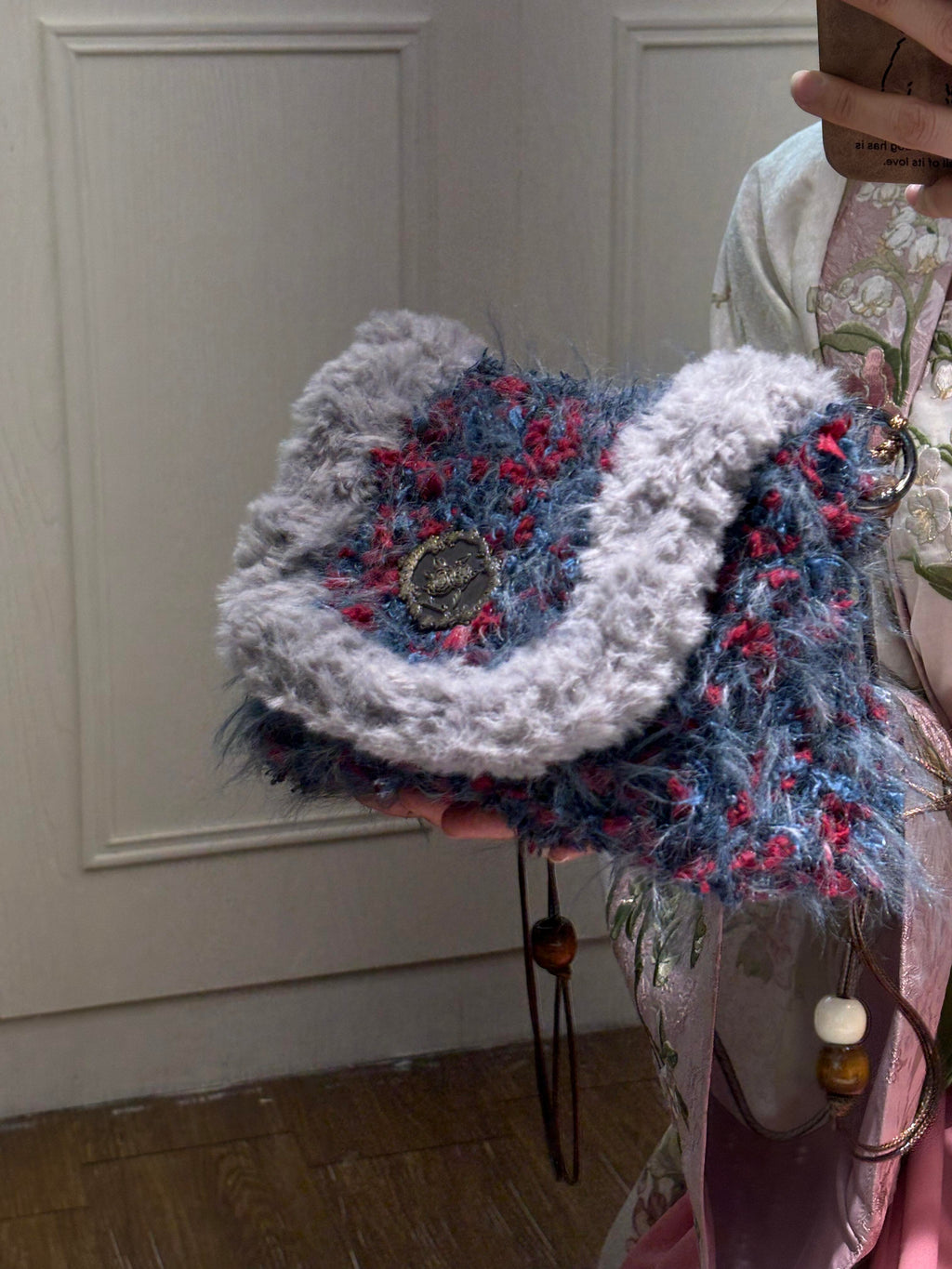 Midnight Blossom Bag