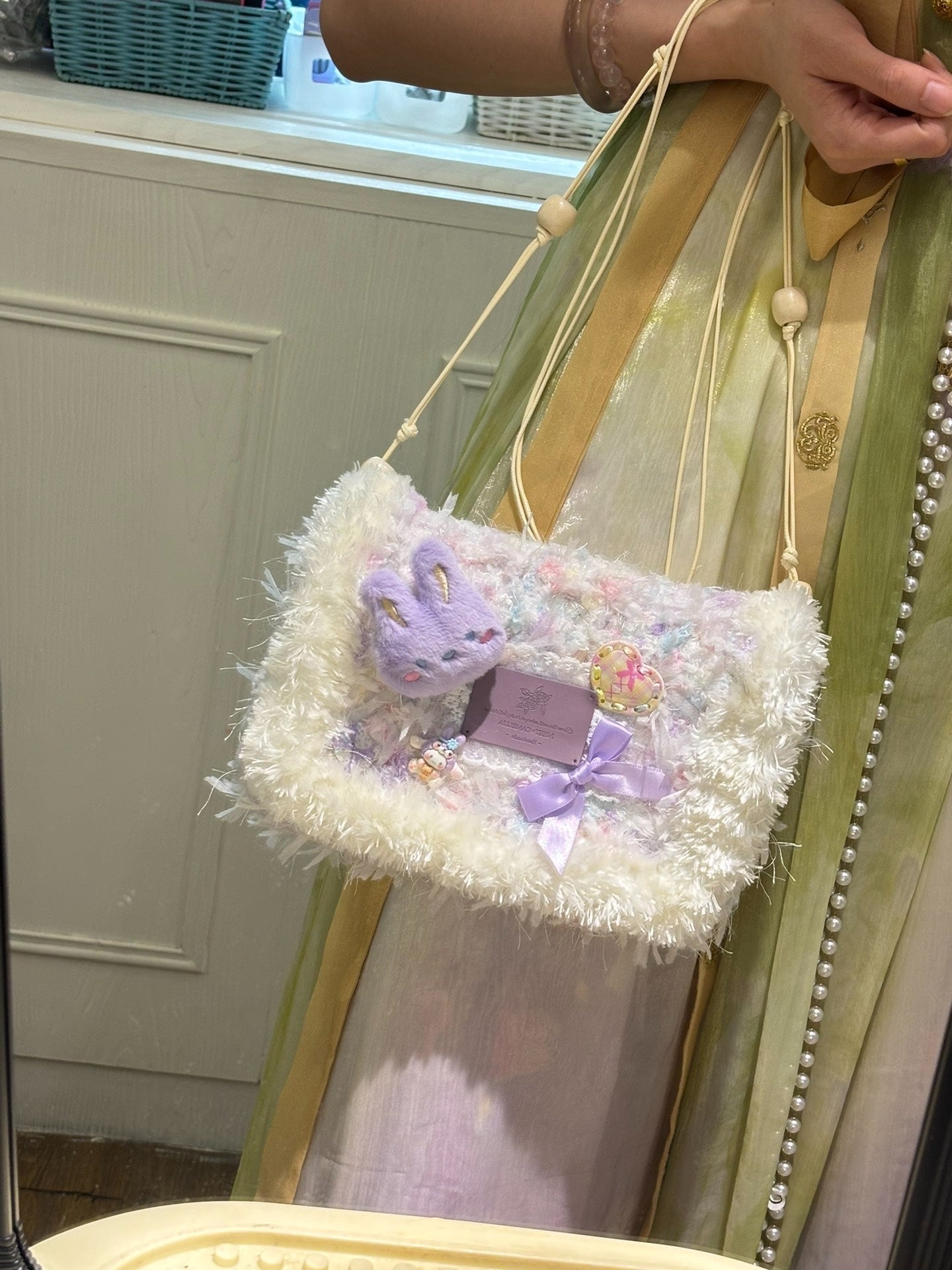 Taro Bunny Crossbody Bag