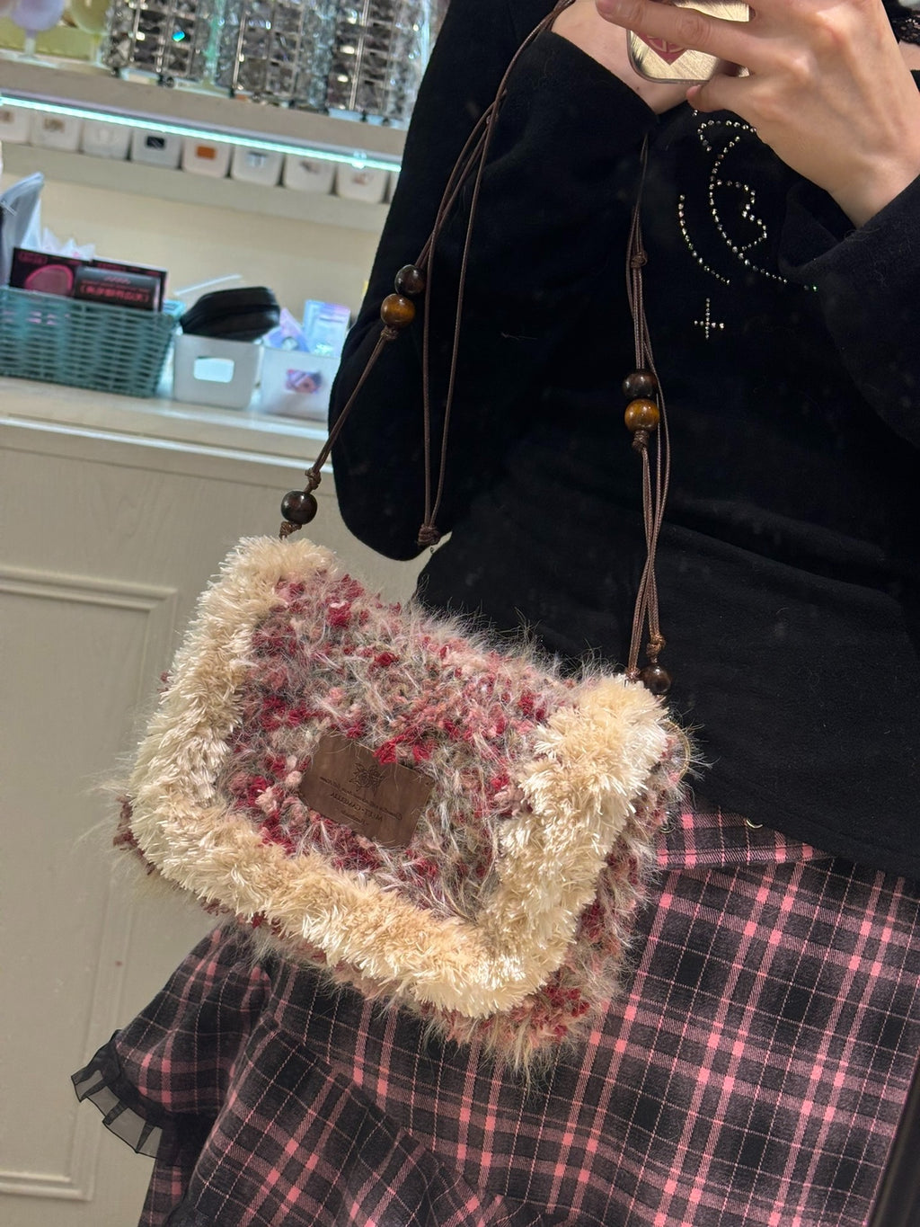 Dried Rose Crossbody Bag