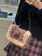 Dried Rose Crossbody Bag