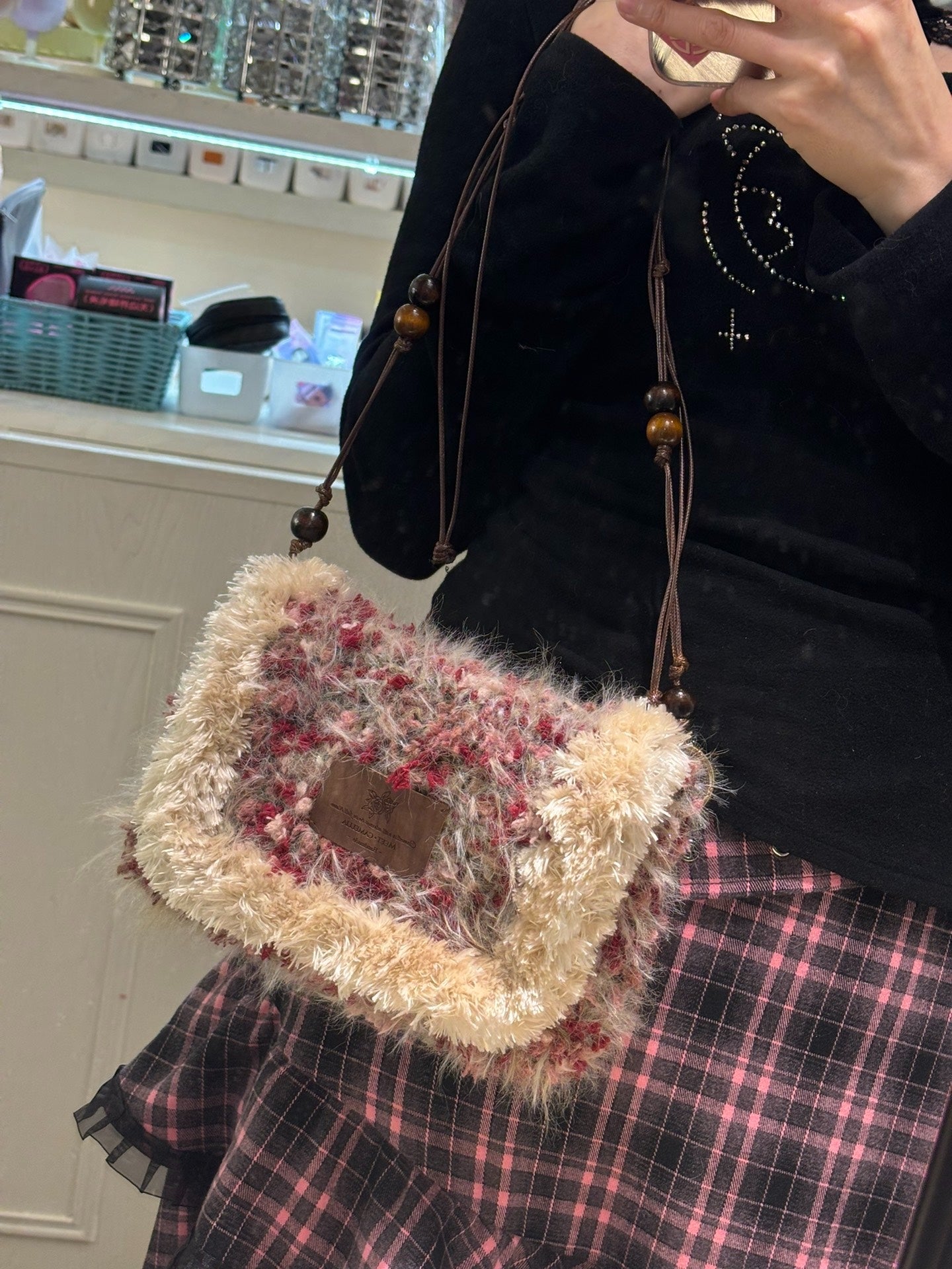 Dried Rose Crossbody Bag