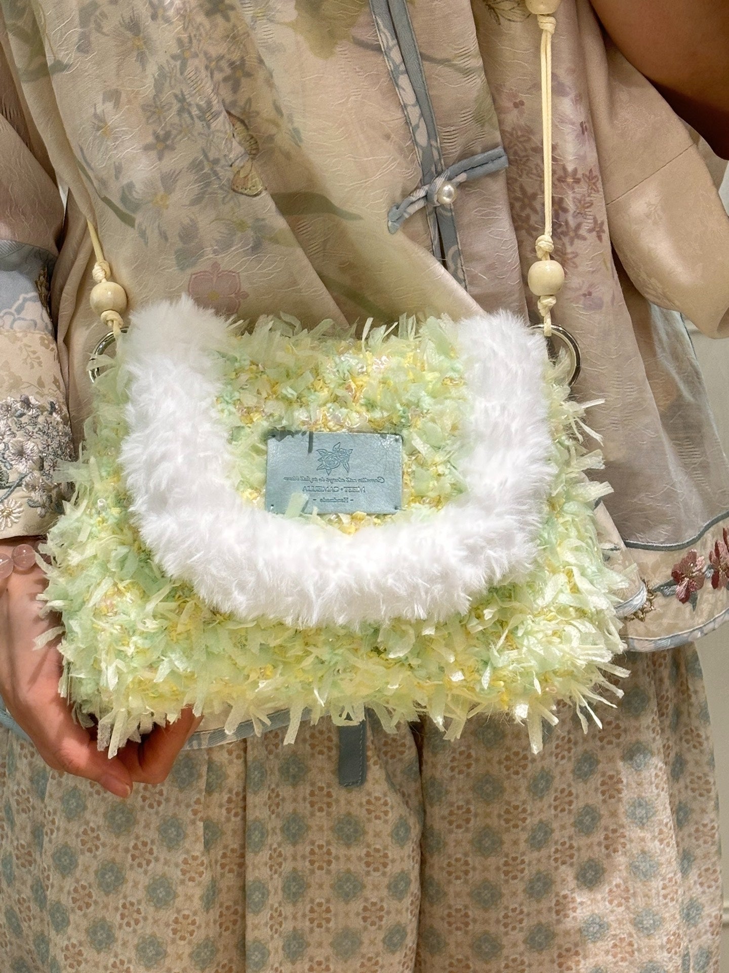 Frosted Osmanthus Crossbody Bag