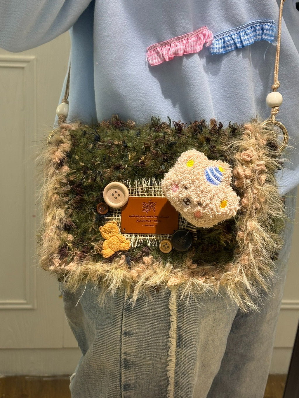 Misty Jungle Crossbody Bag