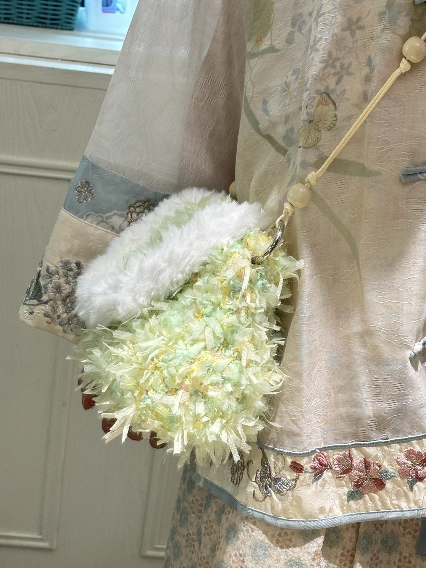 Frosted Osmanthus Crossbody Bag