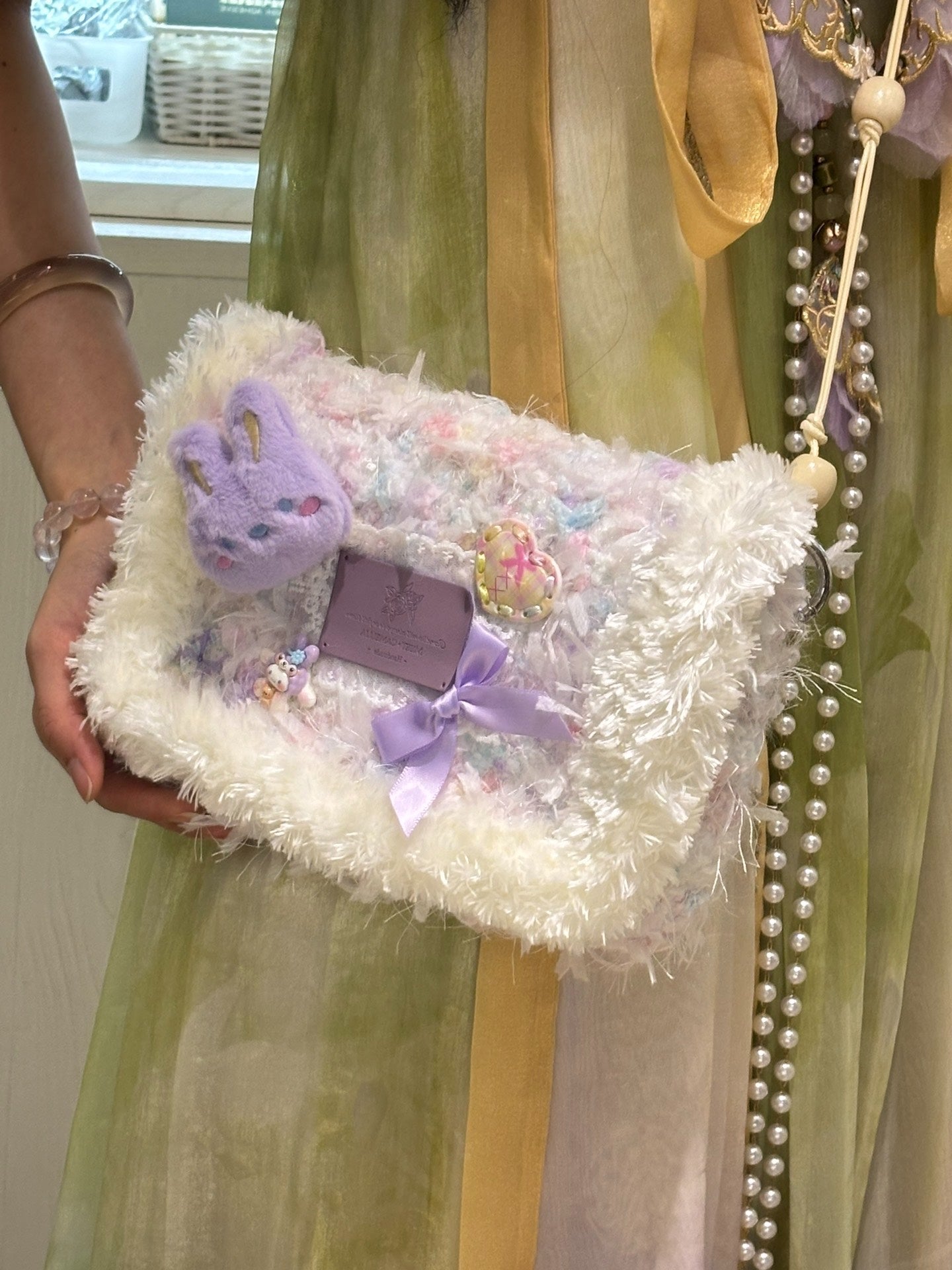 Taro Bunny Crossbody Bag