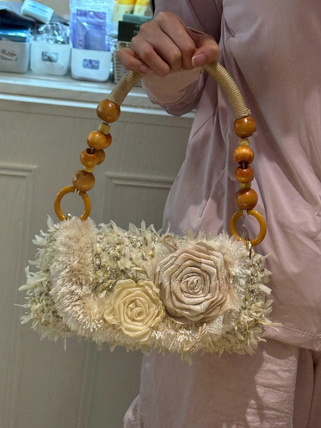 Glorious Rose Crossbody Bag