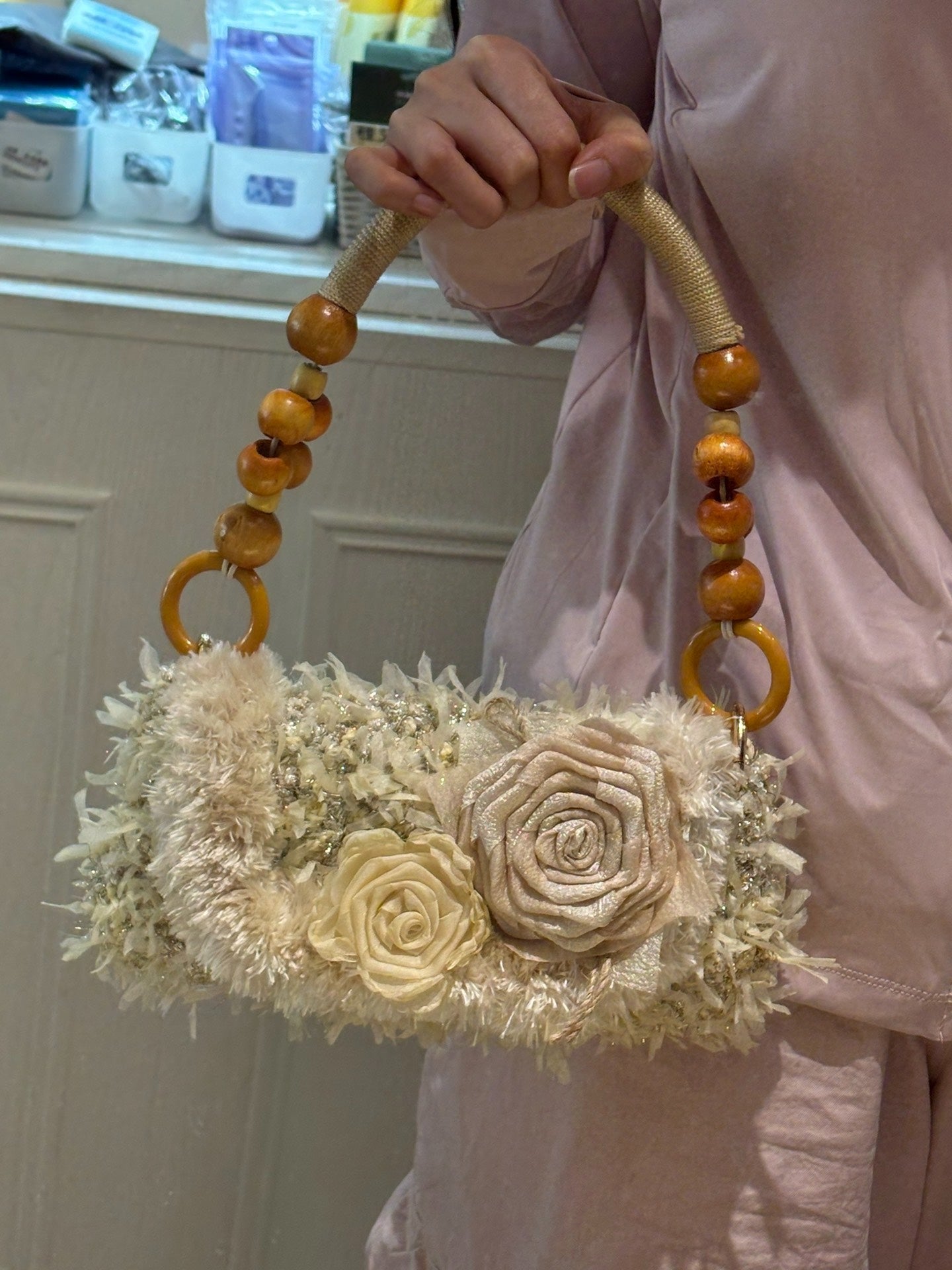 Glorious Rose Crossbody Bag