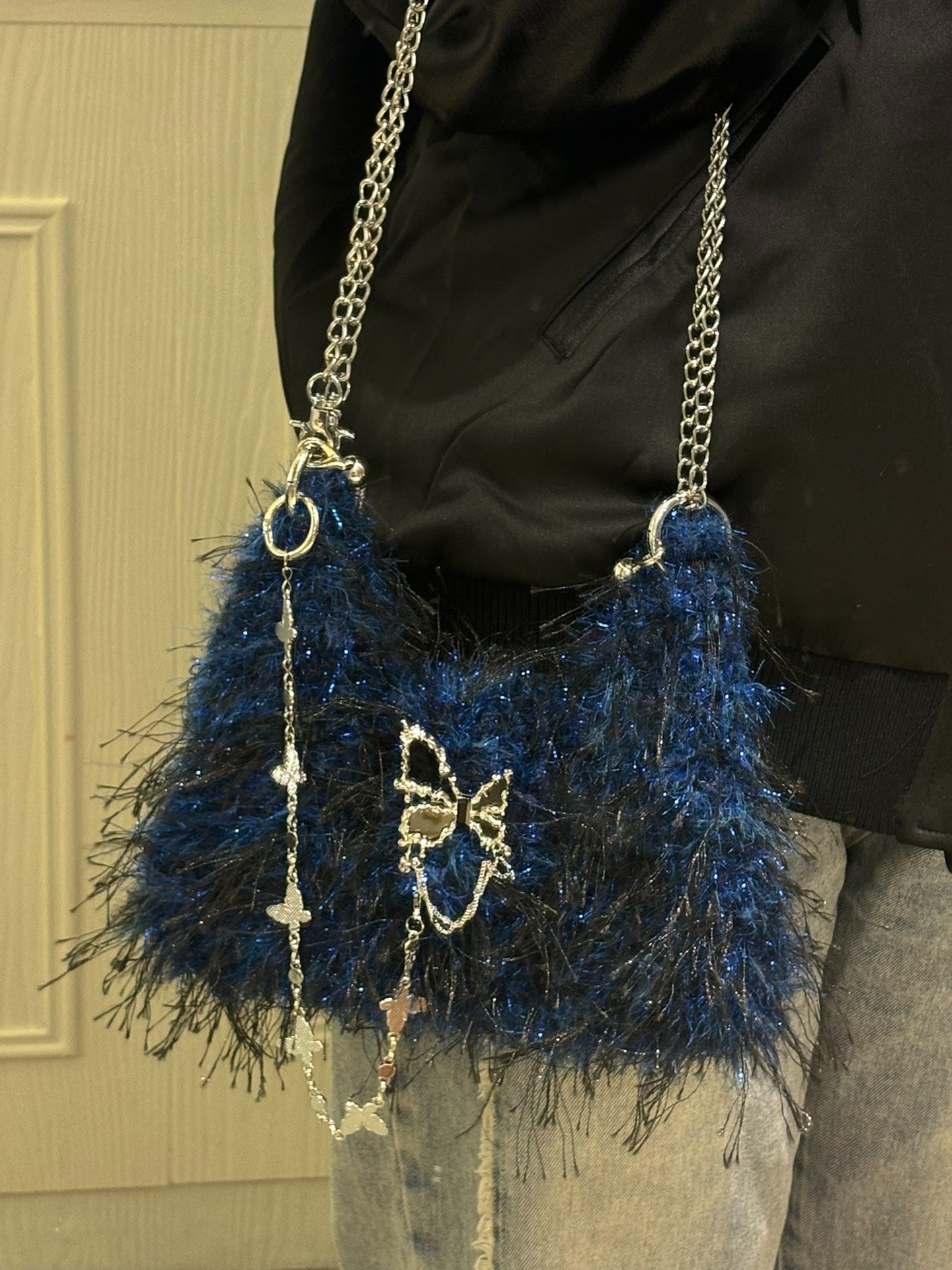Deep-sea Butterfly Crossbody Bag