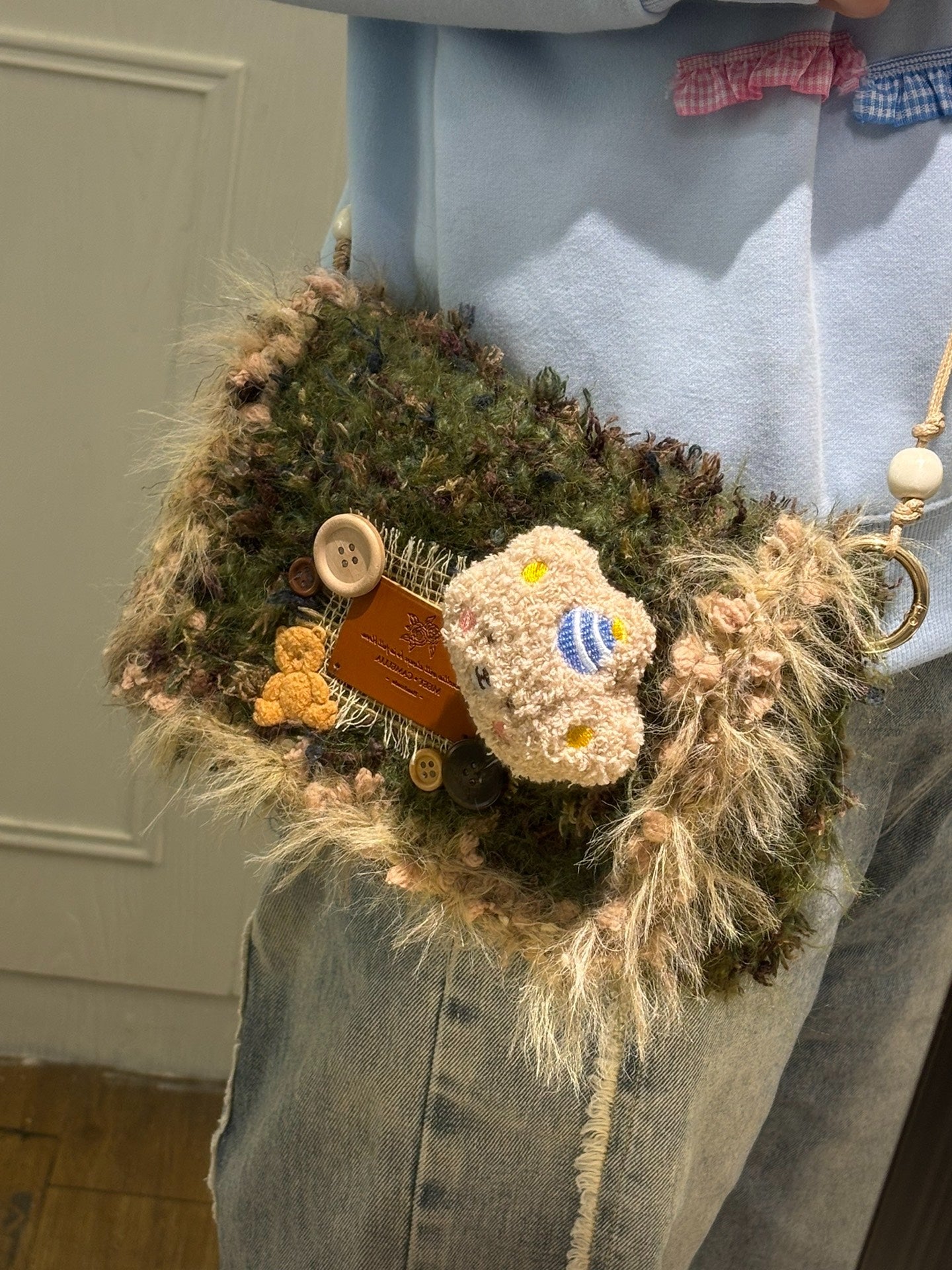 Misty Jungle Crossbody Bag