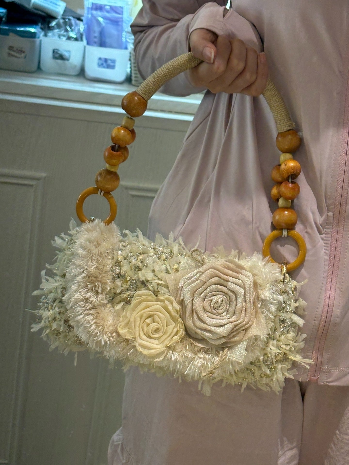 Glorious Rose Crossbody Bag