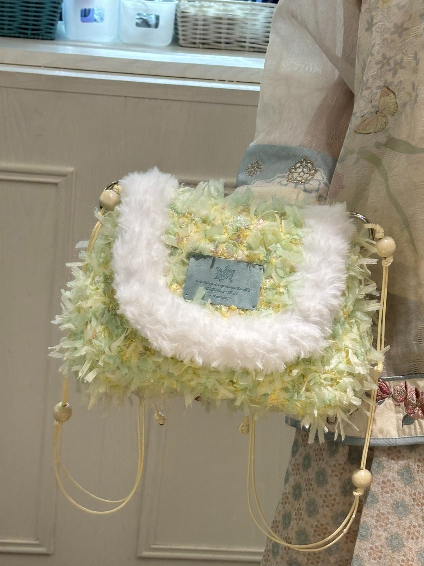 Frosted Osmanthus Crossbody Bag