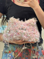 Flora's Tidal Blush Crossbody Bag