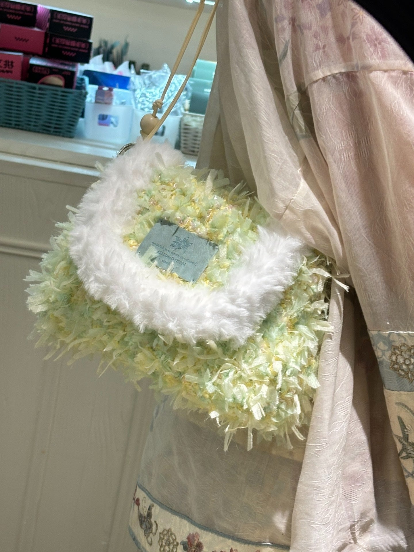 Frosted Osmanthus Crossbody Bag