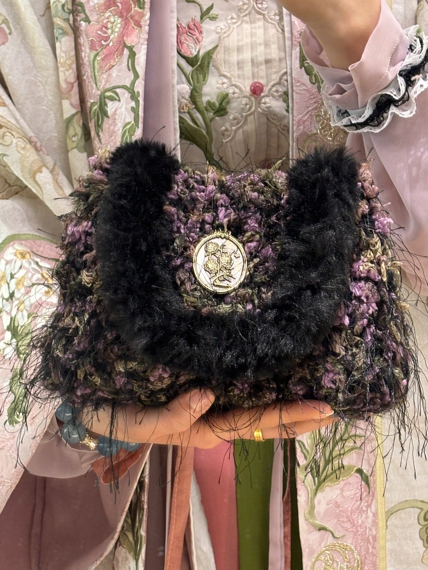 Floral Porcelain Gallery Dream Bag