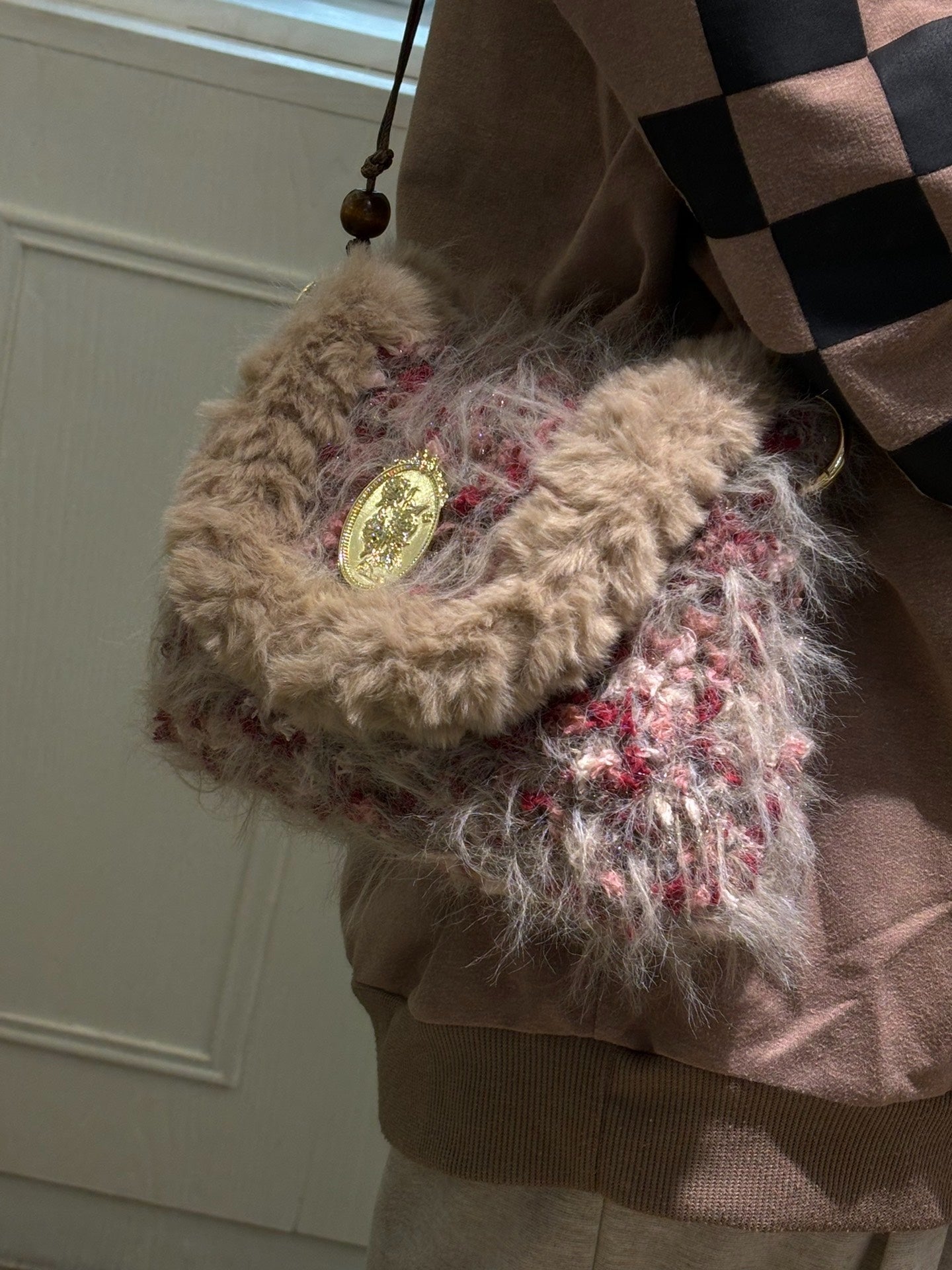 Dried Rose Crossbody Bag