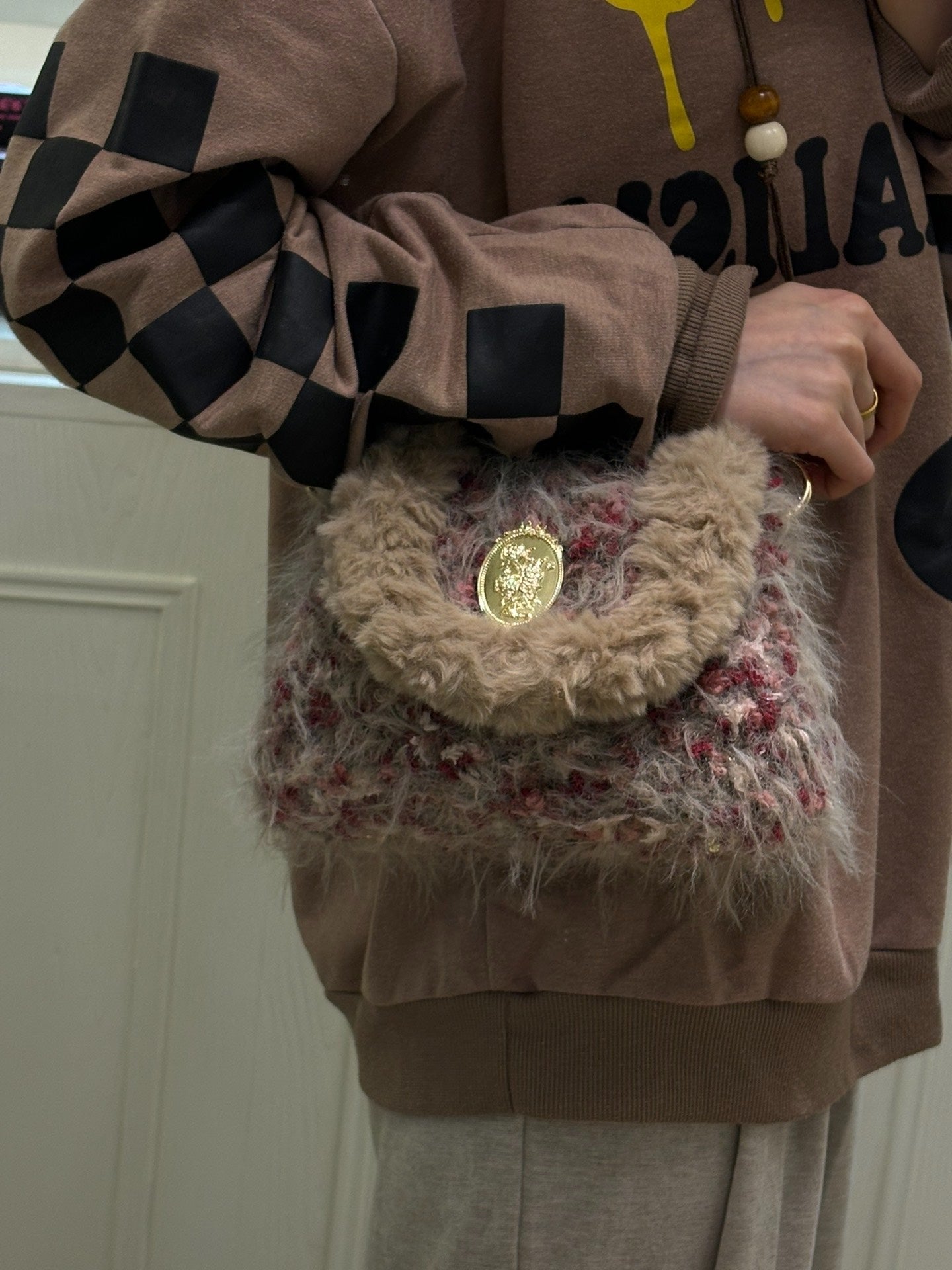 Dried Rose Crossbody Bag