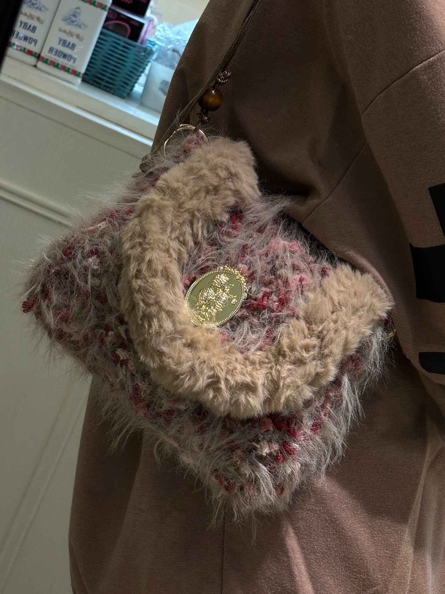 Dried Rose Crossbody Bag