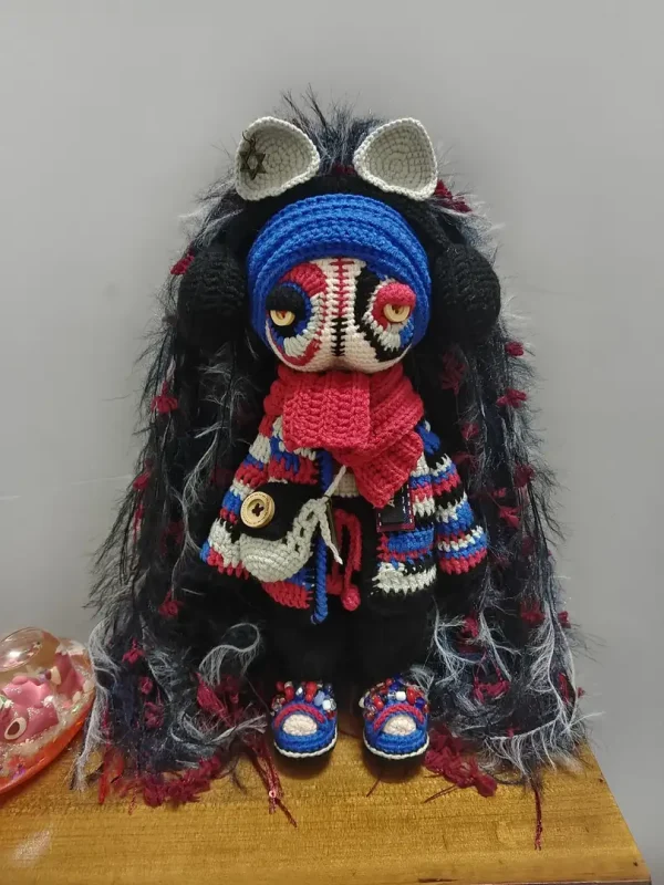 The "Nightmare" in Red & Blue – Gothic Collectible