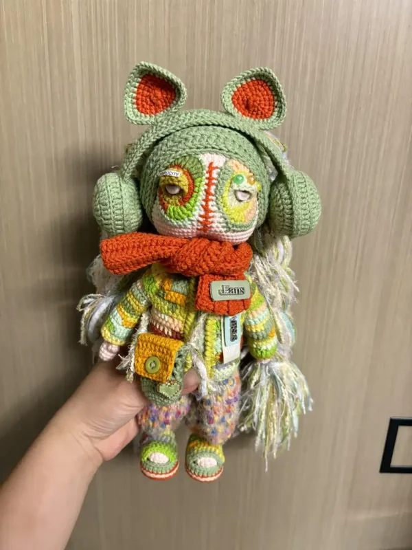 Boho Witchy Forest Spirit Art Doll